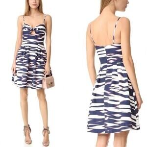 Yumi Kim Sneak Peak Dress Summer Animal Zebra Resort Cruise Size Medium New